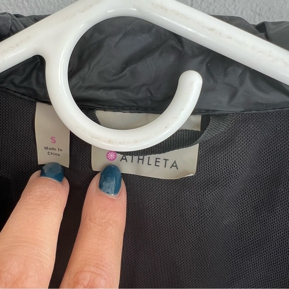 Athleta Rock Springs Jacket Reflective Black S - Picture 3 of 7